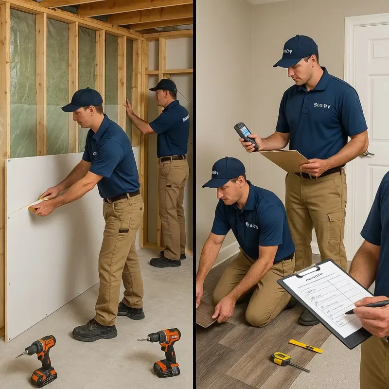 Repairs and Reconstruction process in Rocklin, CA