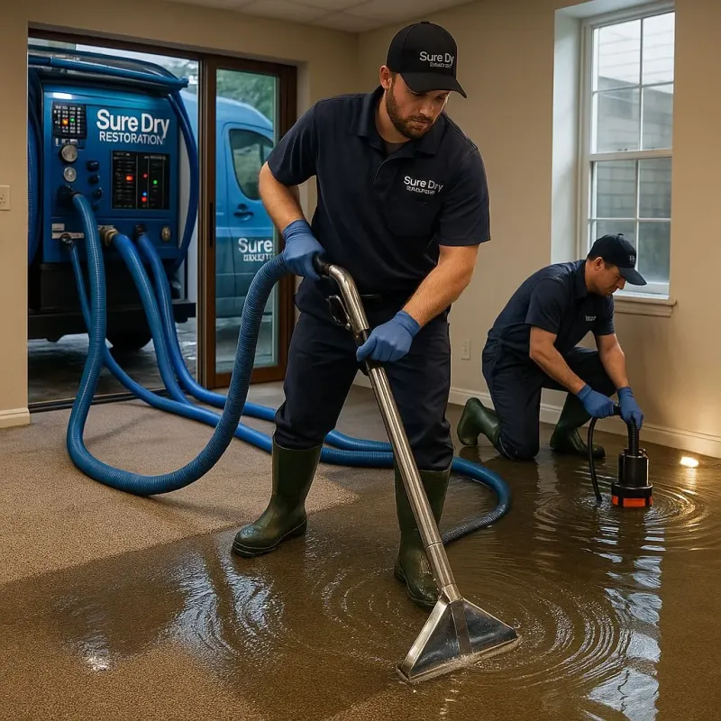 Water Extraction and Removal process in Rocklin, CA